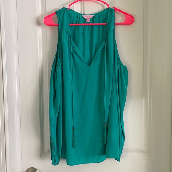 Lilly Pulitzer Tops - Lilly Pulitzer Silk Top